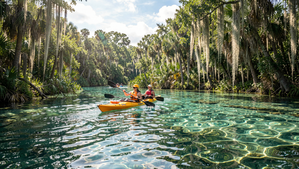 Outdoor lifestyle near Spring Hill Florida Weeki Wachee River